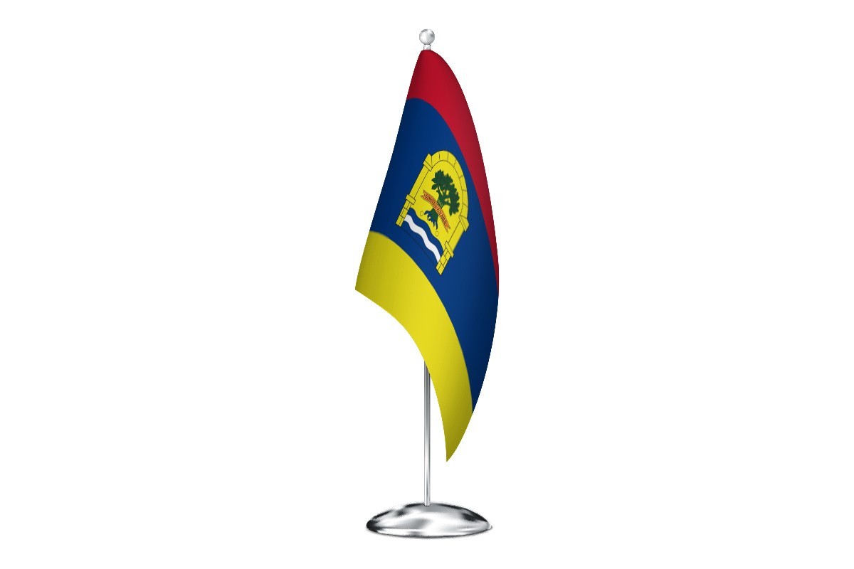 Bandera de despacho de Fuentes Claras de alta calidad