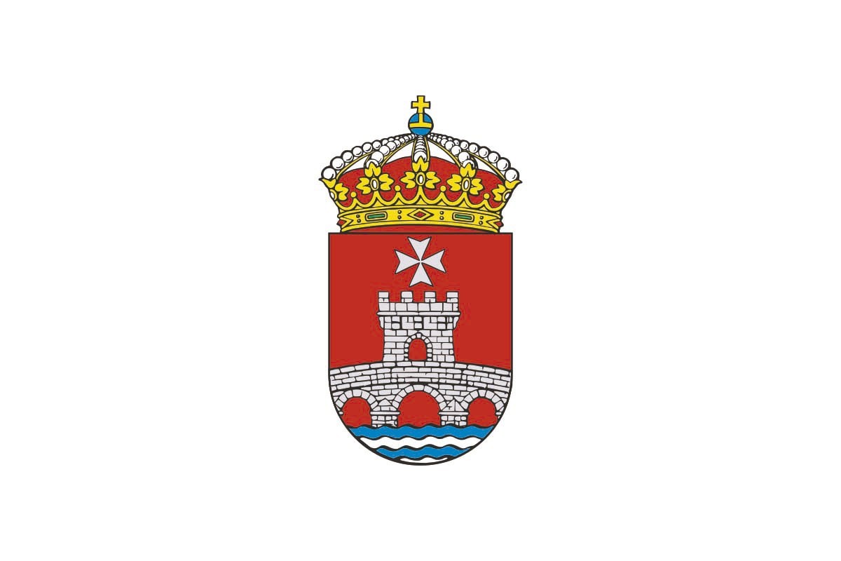 Bandera de Castrelo de Miño de alta calidad para exterior Bandera de Castrelo de Miño de alta calidad para exterior