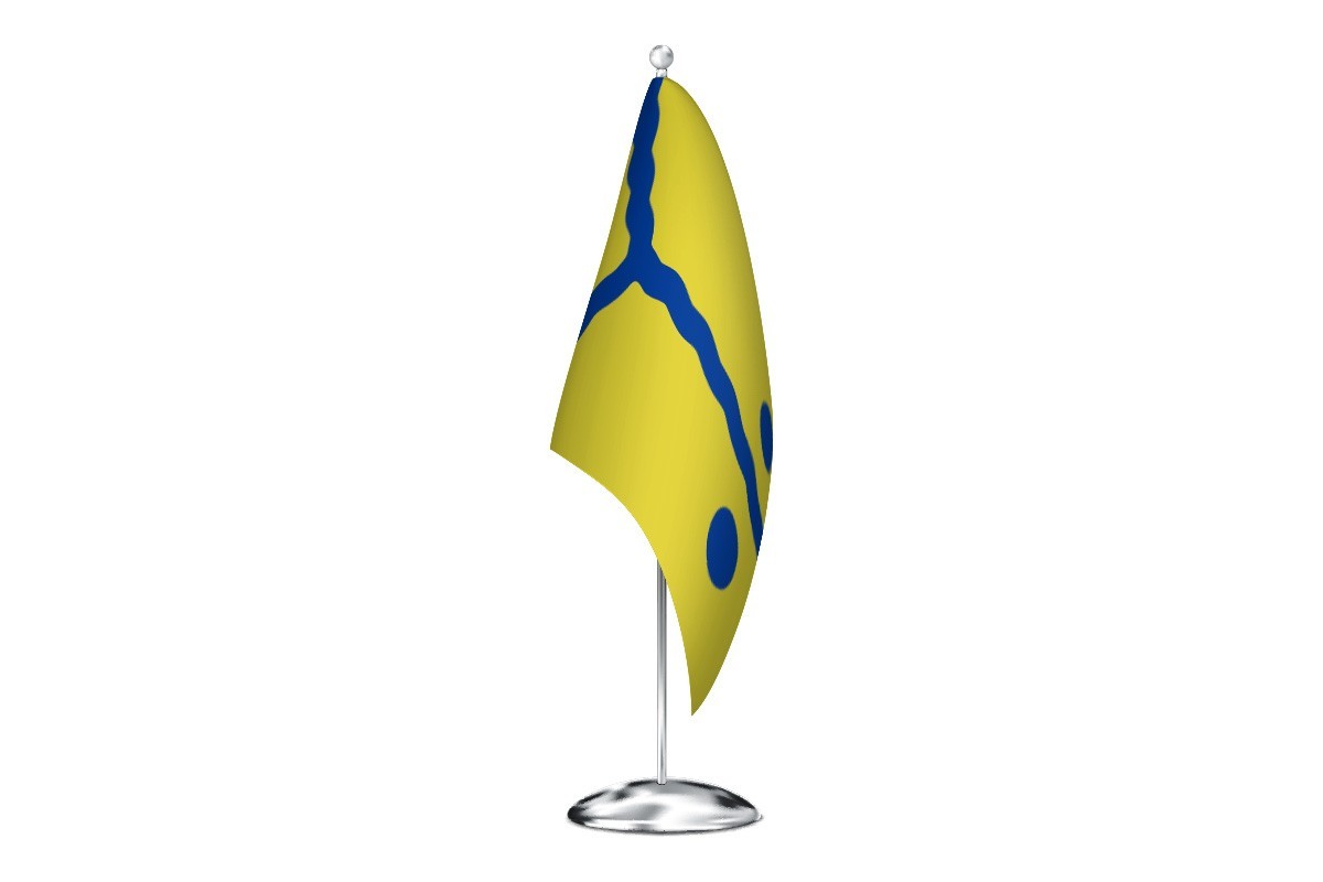 Bandera de despacho de Ginebrosa de alta calidad