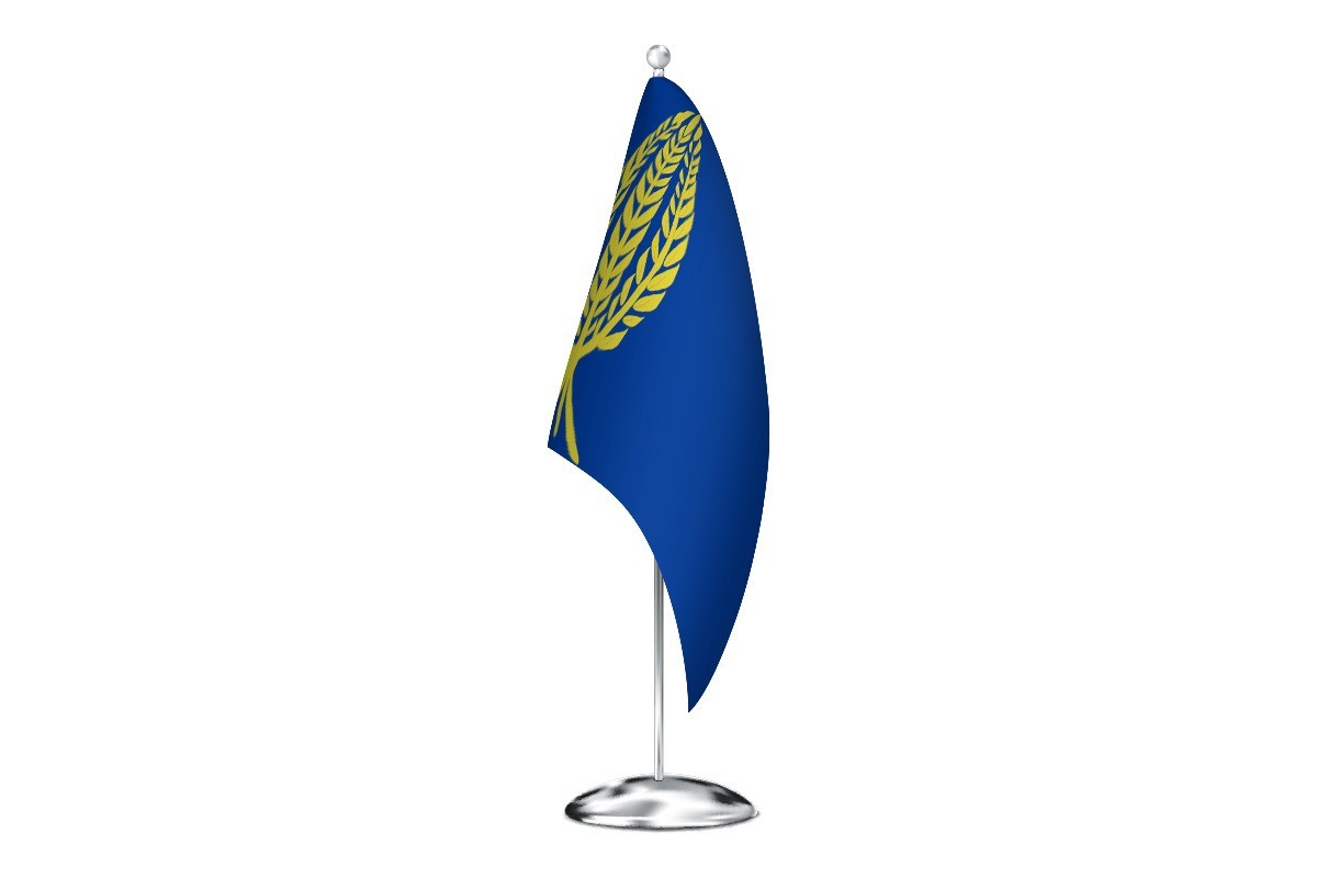 Bandera de despacho de Mata de los Olmos de alta calidad