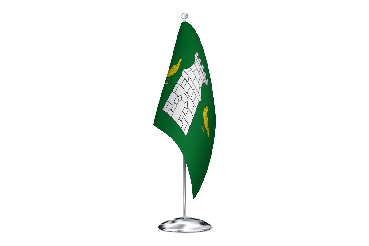 Bandera de despacho de Torralba de los Sisones de alta calidad