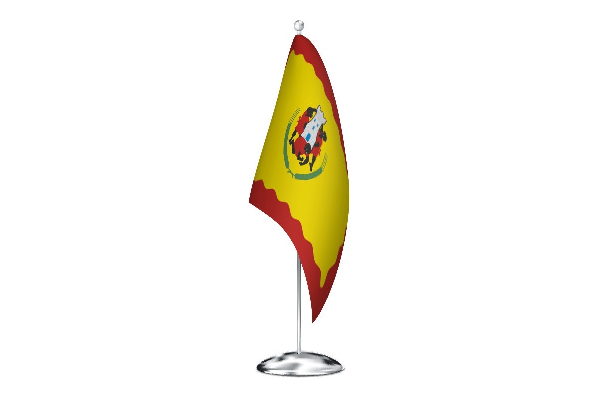 Bandera de despacho de Torre los Negros de alta calidad