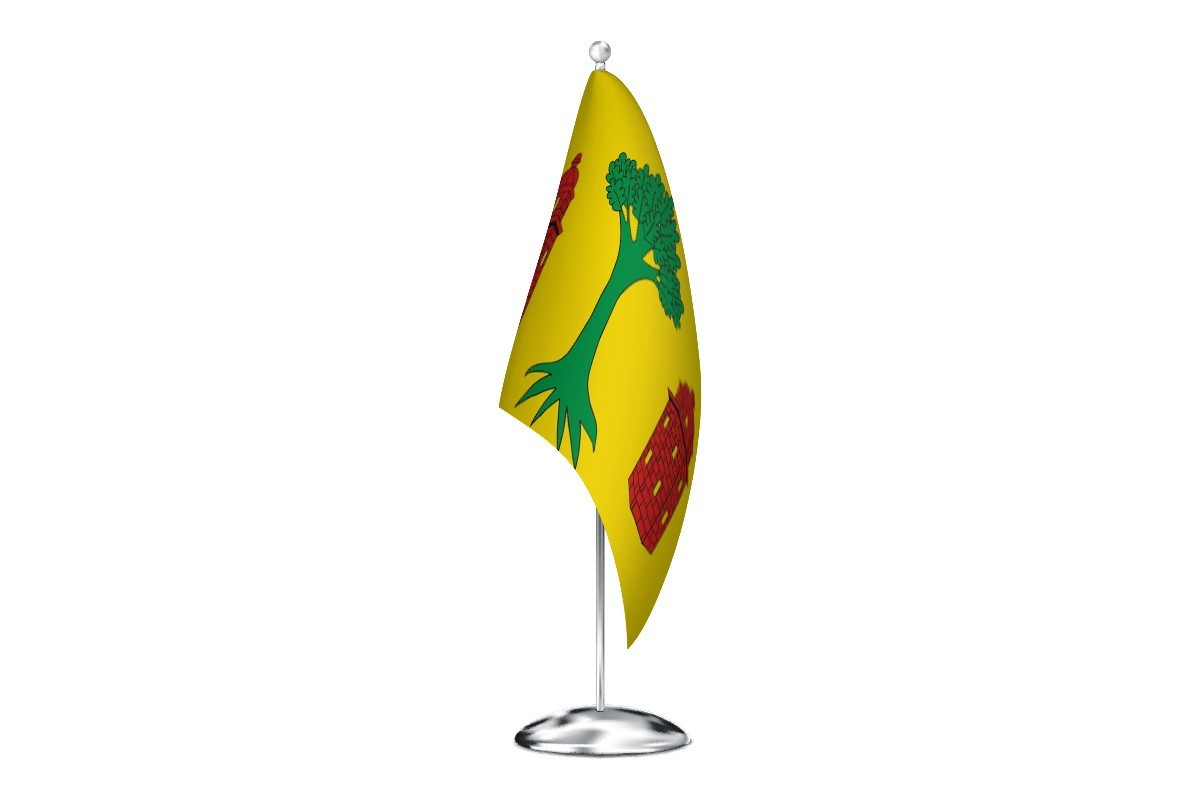 Bandera de despacho de Torrecilla del Rebollar de alta calidad