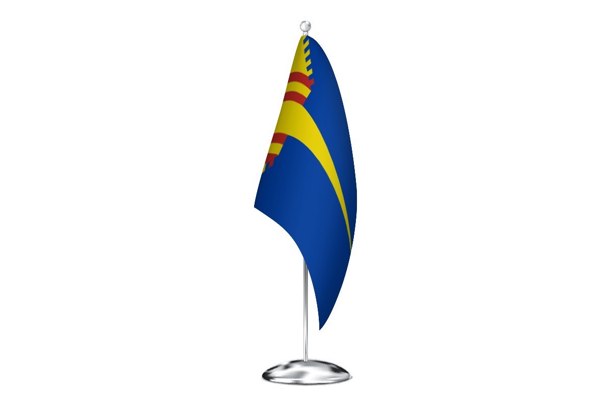 Bandera de despacho de Torrelacárcel de alta calidad
