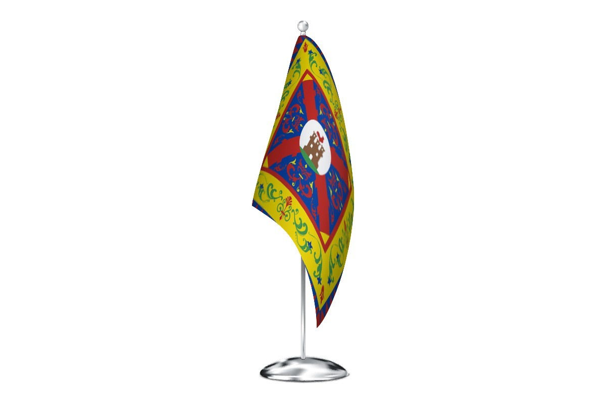 Bandera de despacho de Visiedo de alta calidad