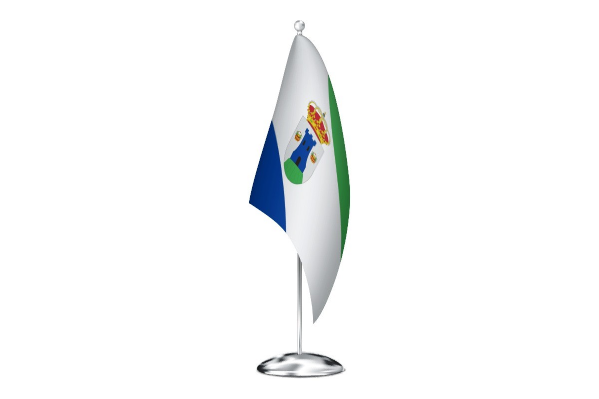 Bandera de despacho de Atalaya del Cañavate de alta calidad
