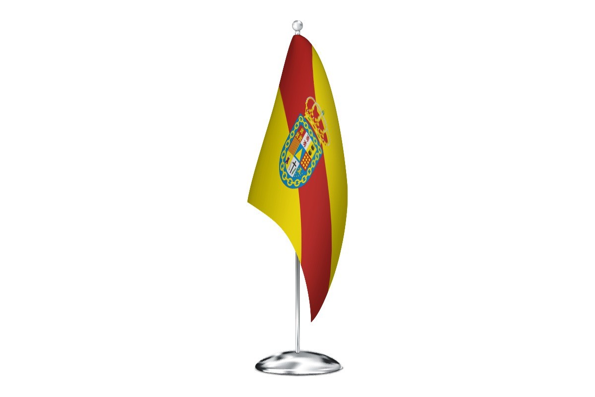 Bandera de despacho de Buenache de Alarcón de alta calidad