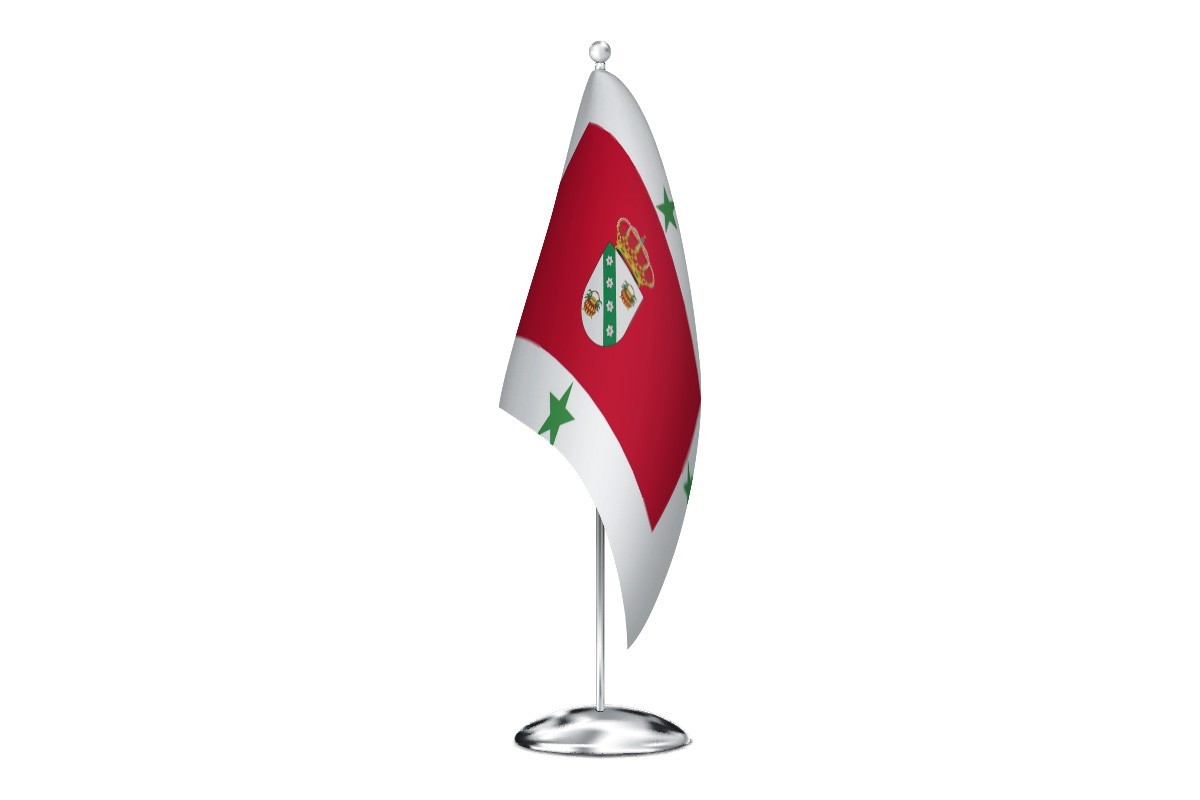 Bandera de despacho de Cañada Juncosa de alta calidad