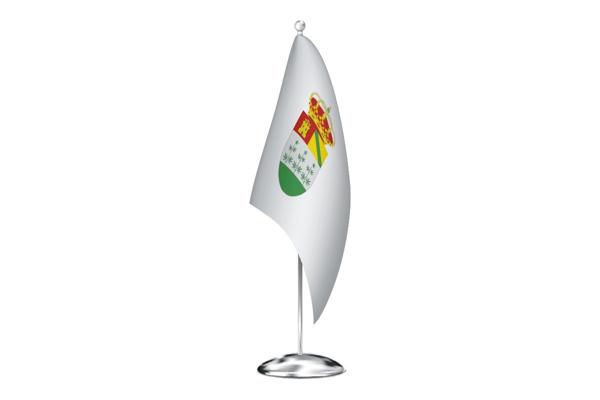 Bandera de despacho de Cañamares de alta calidad