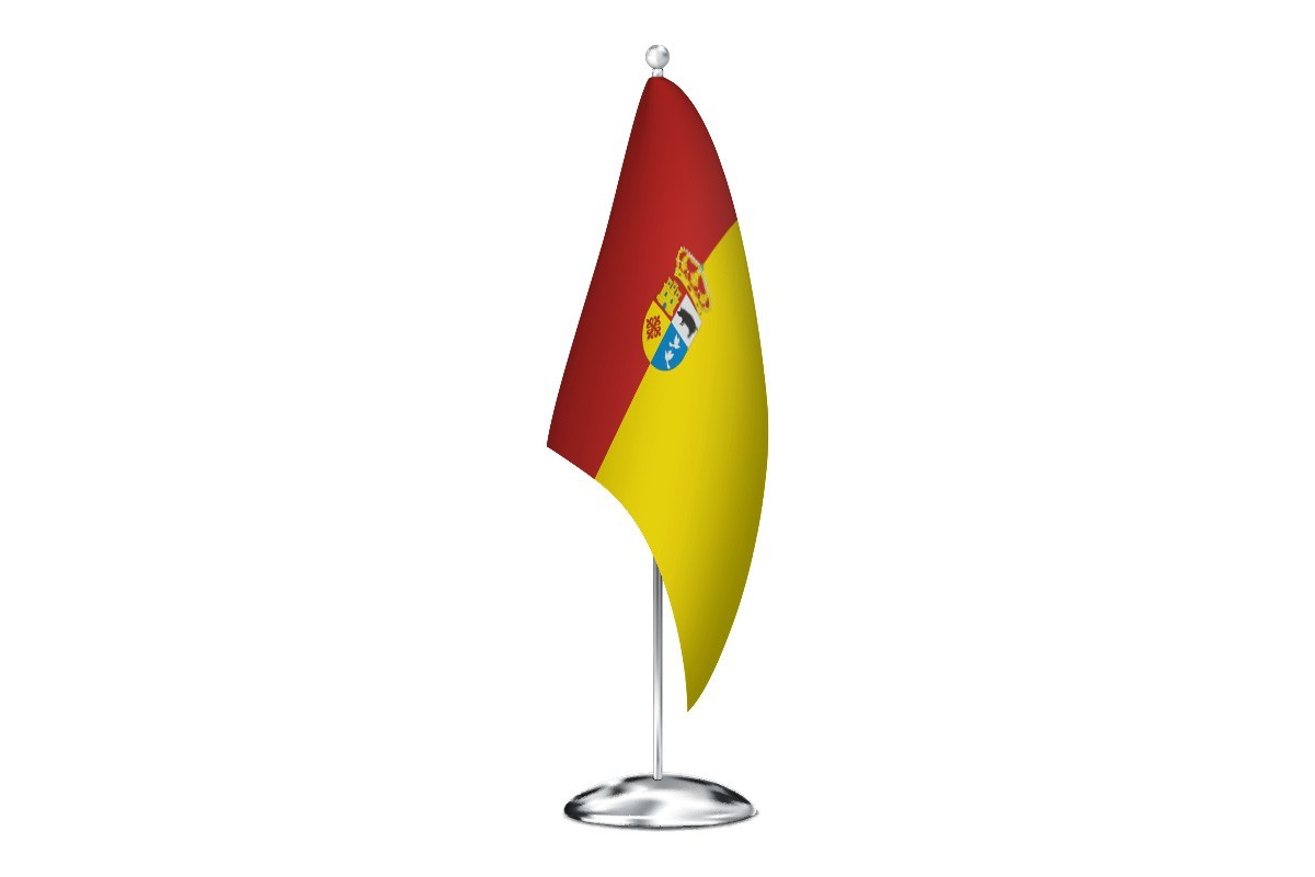 Bandera de despacho de Casas de Garcimolina de alta calidad