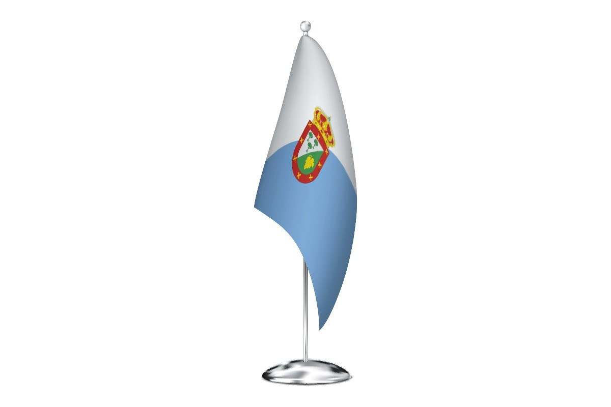 Bandera de despacho de Casas de Haro de alta calidad