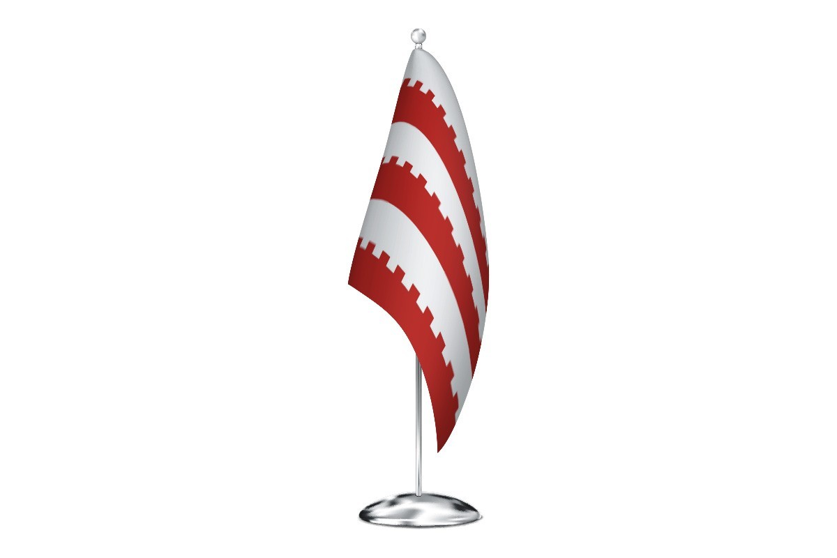 Bandera de despacho de Cervera del Llano de alta calidad