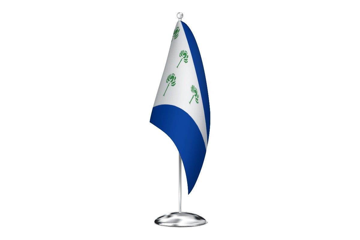 Bandera de despacho de Fuentenava de Jábaga de alta calidad