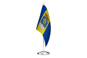 Bandera de despacho de Gascueña de alta calidad 123