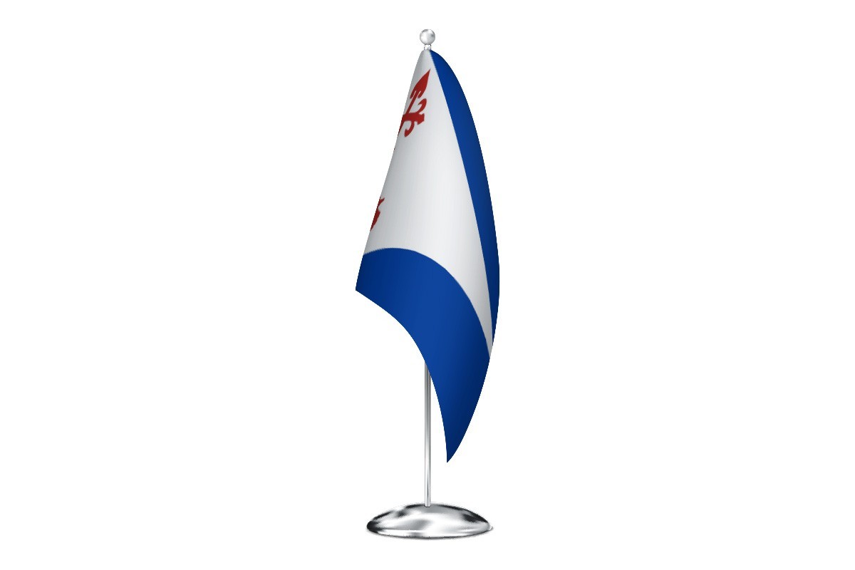 Bandera de despacho de Horcajo de Santiago de alta calidad