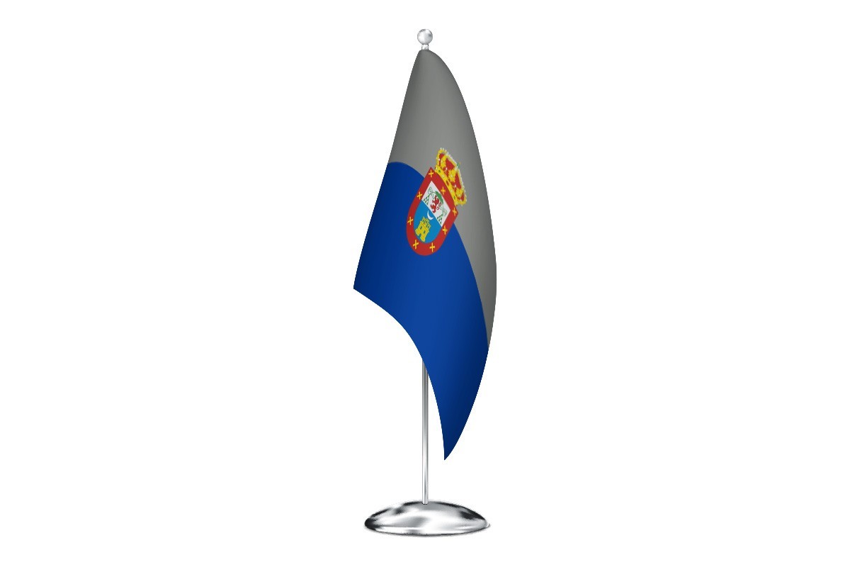 Bandera de despacho de Huerta de la Obispalía de alta calidad
