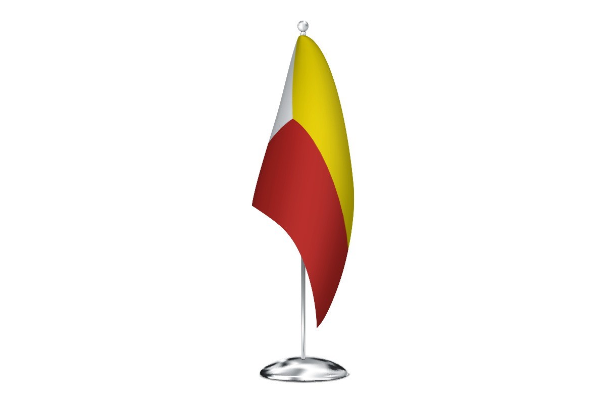 Bandera de despacho de Montalbo de alta calidad
