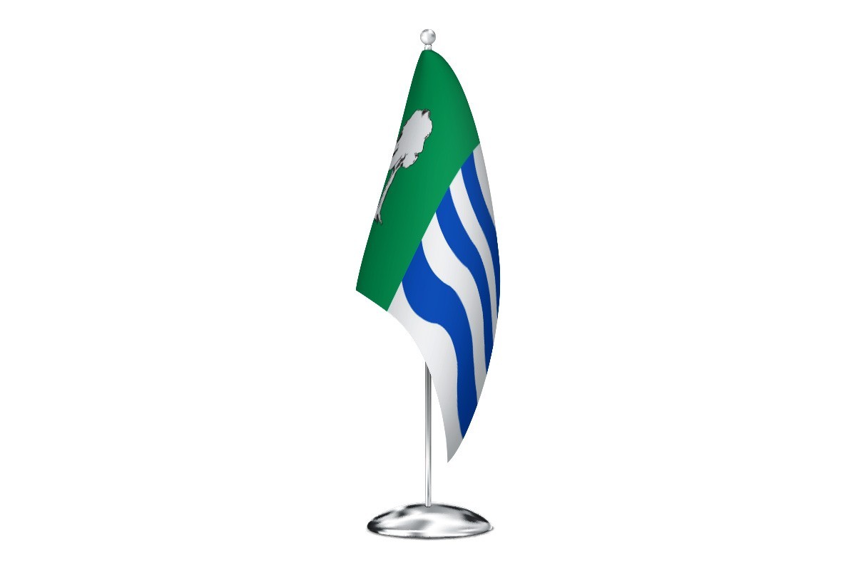 Bandera de despacho de Olmedilla de Alarcón de alta calidad