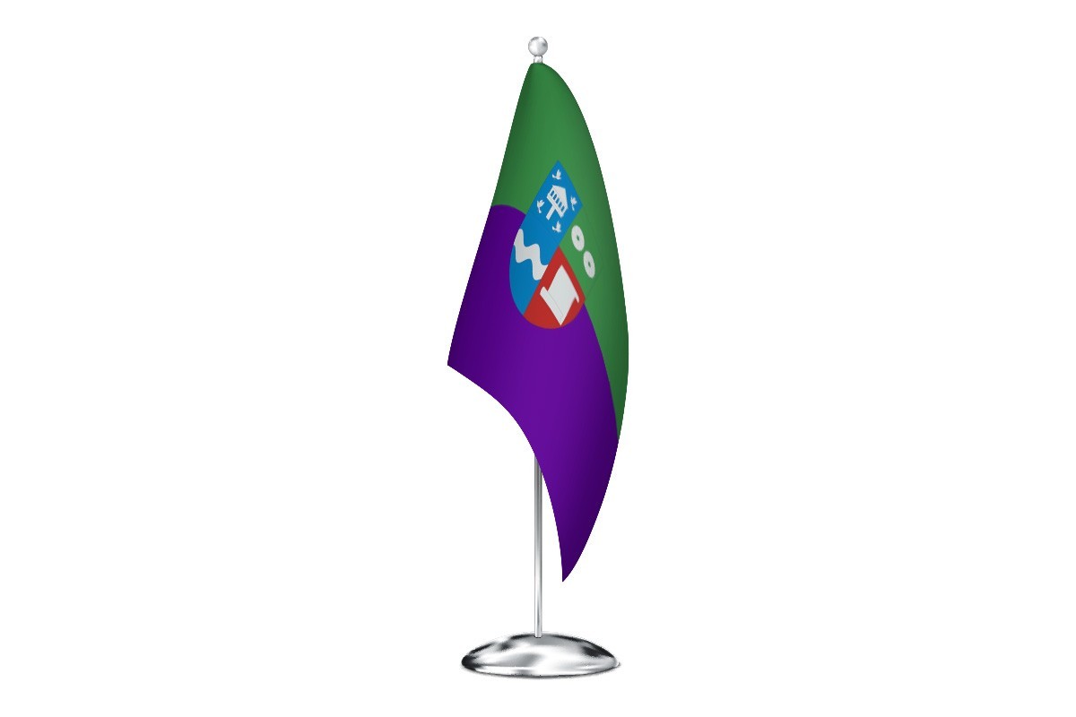 Bandera de despacho de Palomera de alta calidad