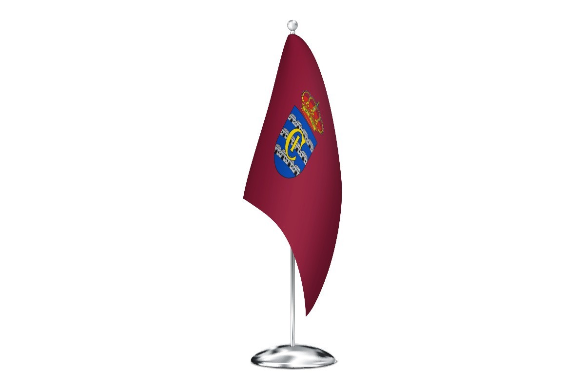 Bandera de despacho de Vara de Rey de alta calidad