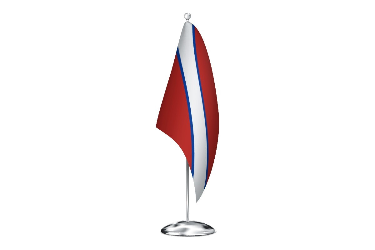 Bandera de despacho de Villar de Olalla de alta calidad