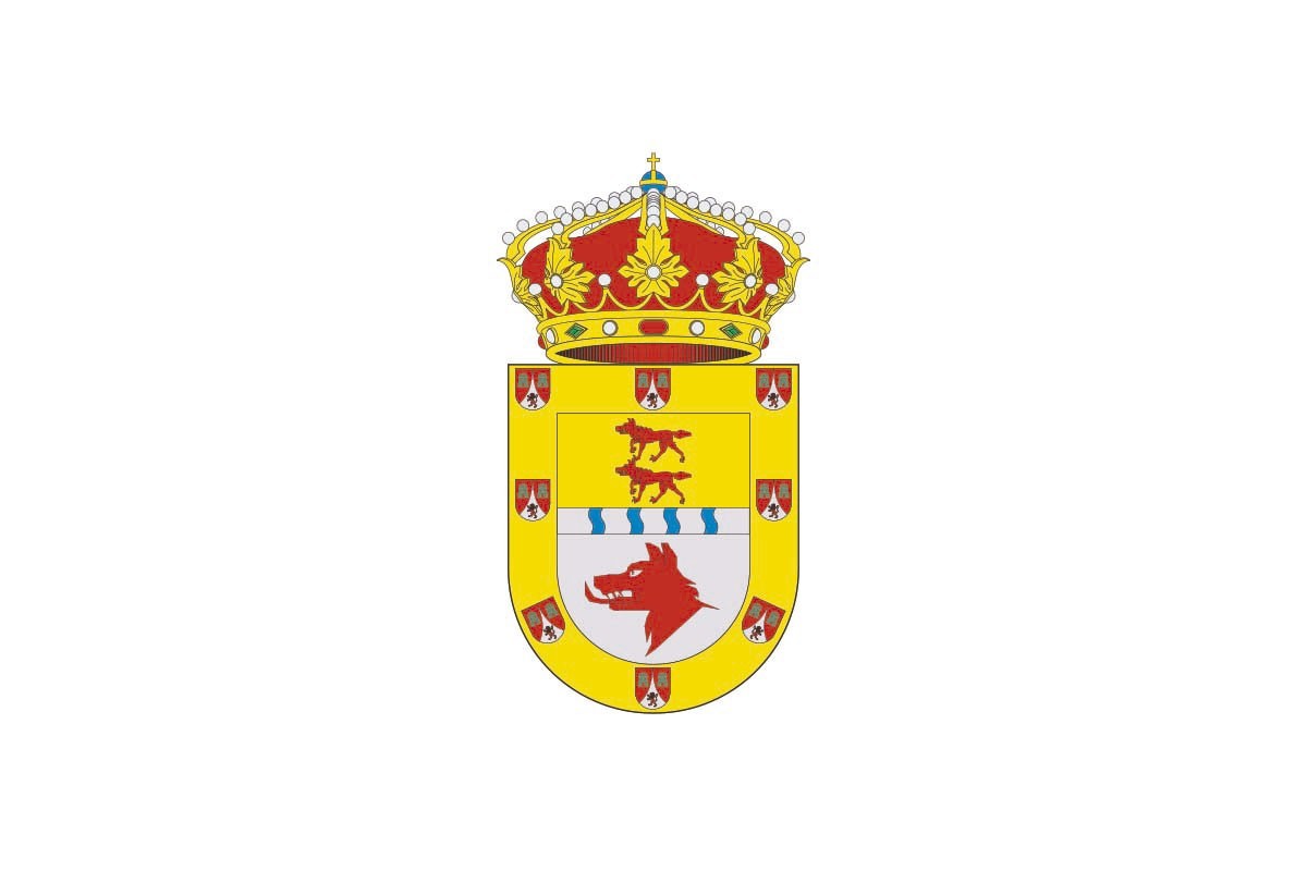 Bandera de Chantada de alta calidad para exterior