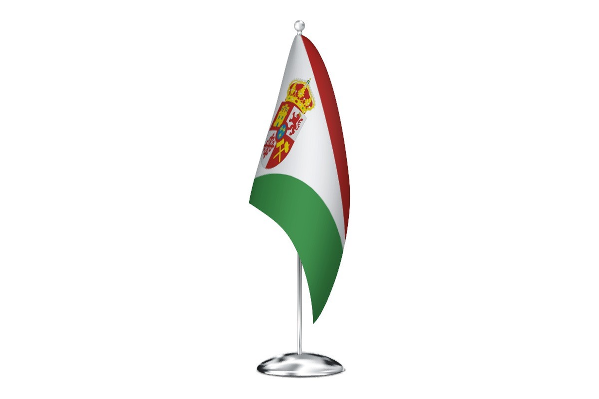 Bandera de despacho de Almadén de alta calidad