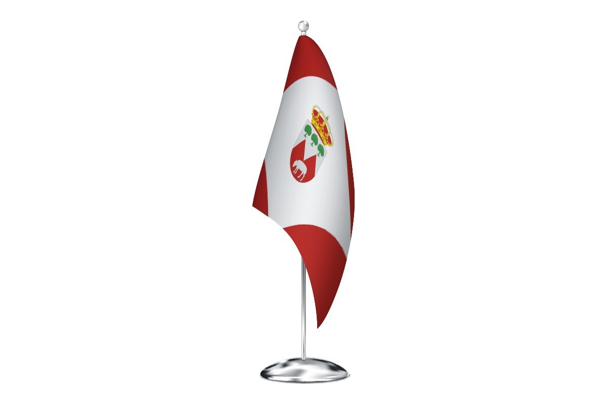 Bandera de despacho de Cabezarrubias del Puerto de alta calidad