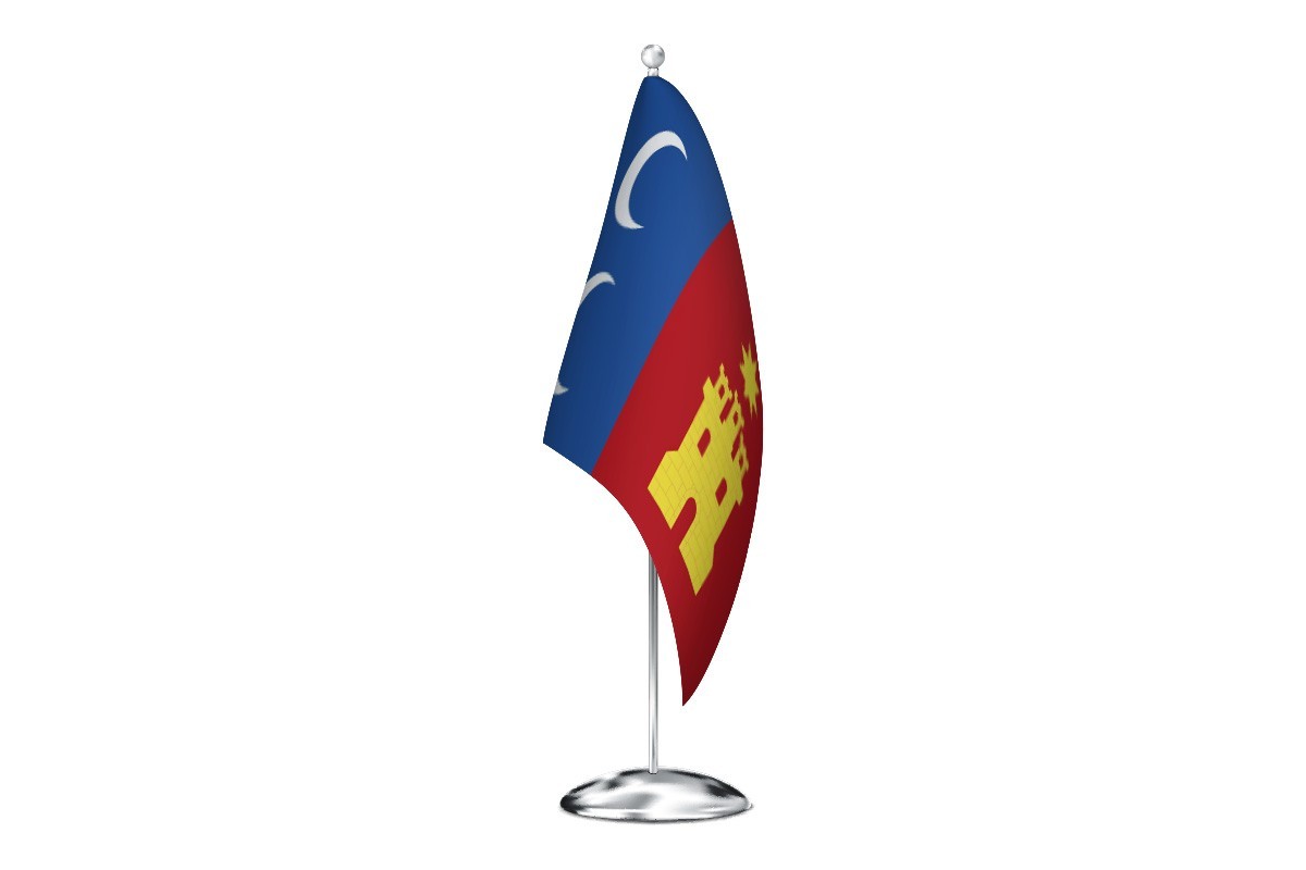 Bandera de despacho de Campo de Criptana de alta calidad