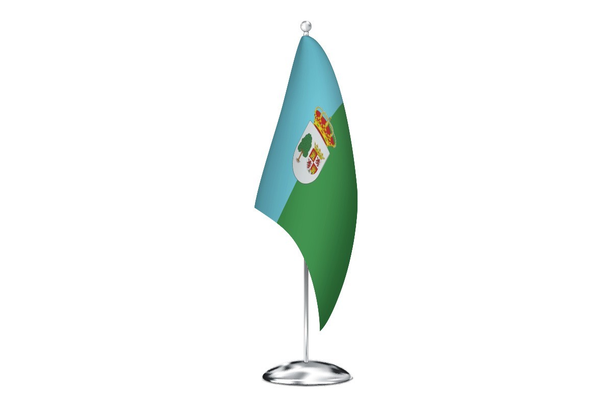 Bandera de despacho de Fuente el Fresno de alta calidad