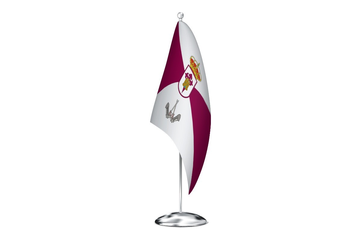 Bandera de despacho de Montiel de alta calidad