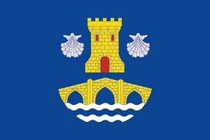 Bandera de Coristanco de alta calidad para exterior 123