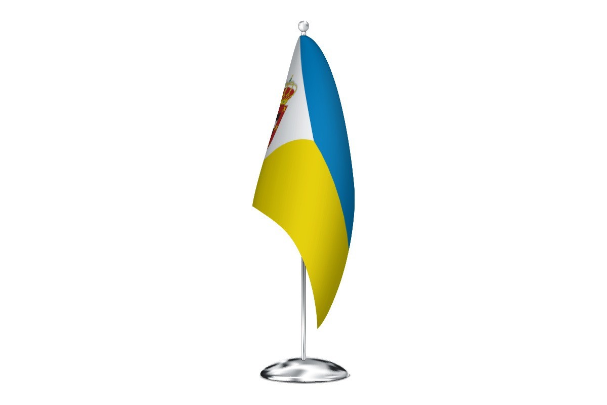 Bandera de despacho de Viso del Marqués de alta calidad