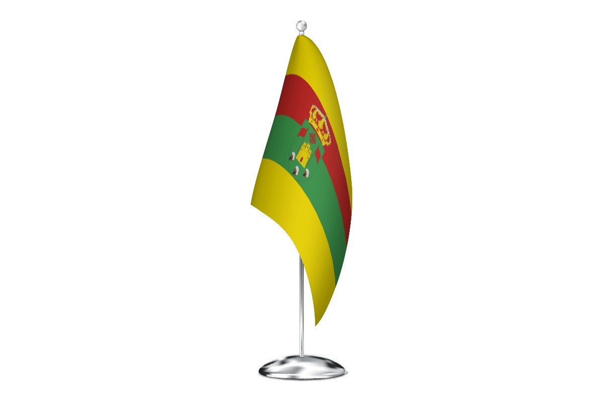 Bandera de despacho de Almoguera de alta calidad