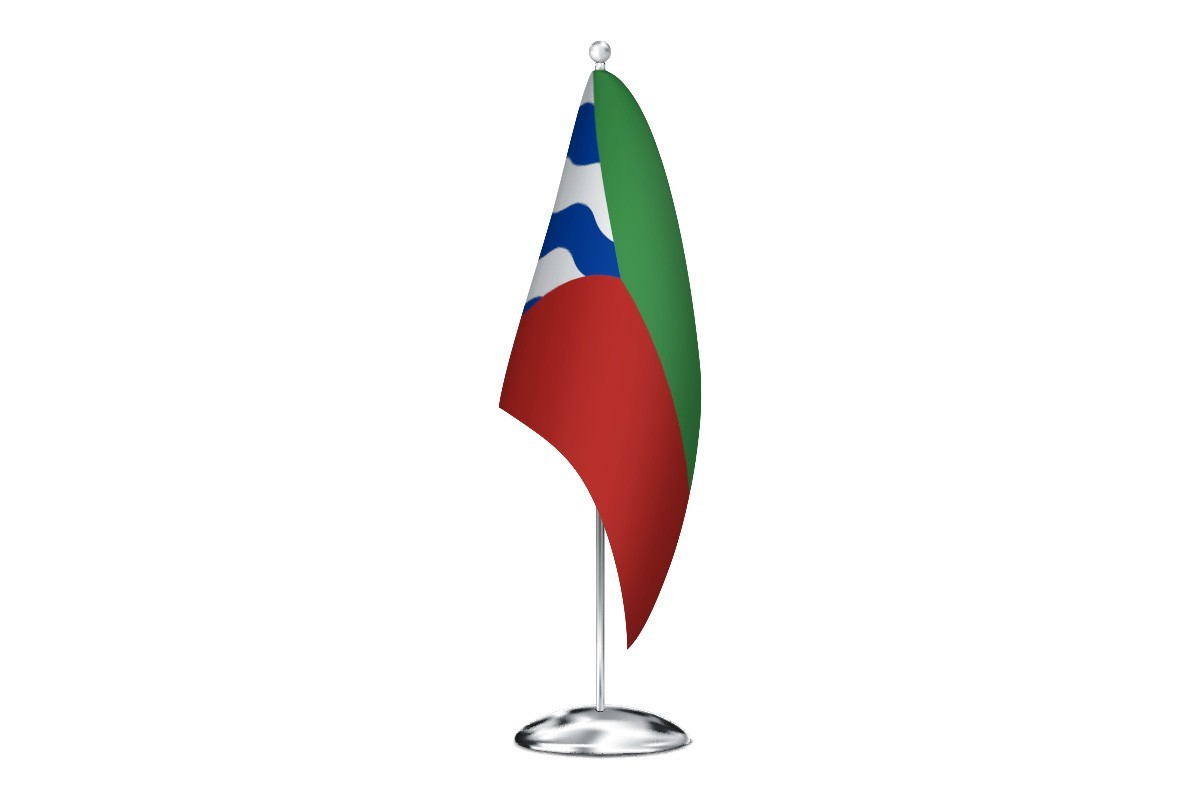 Bandera de despacho de Ledanca de alta calidad