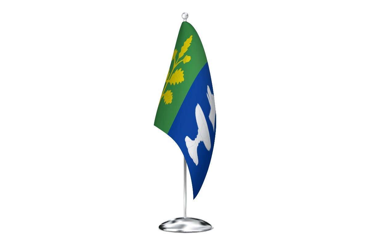 Bandera de despacho de Matarrubia de alta calidad