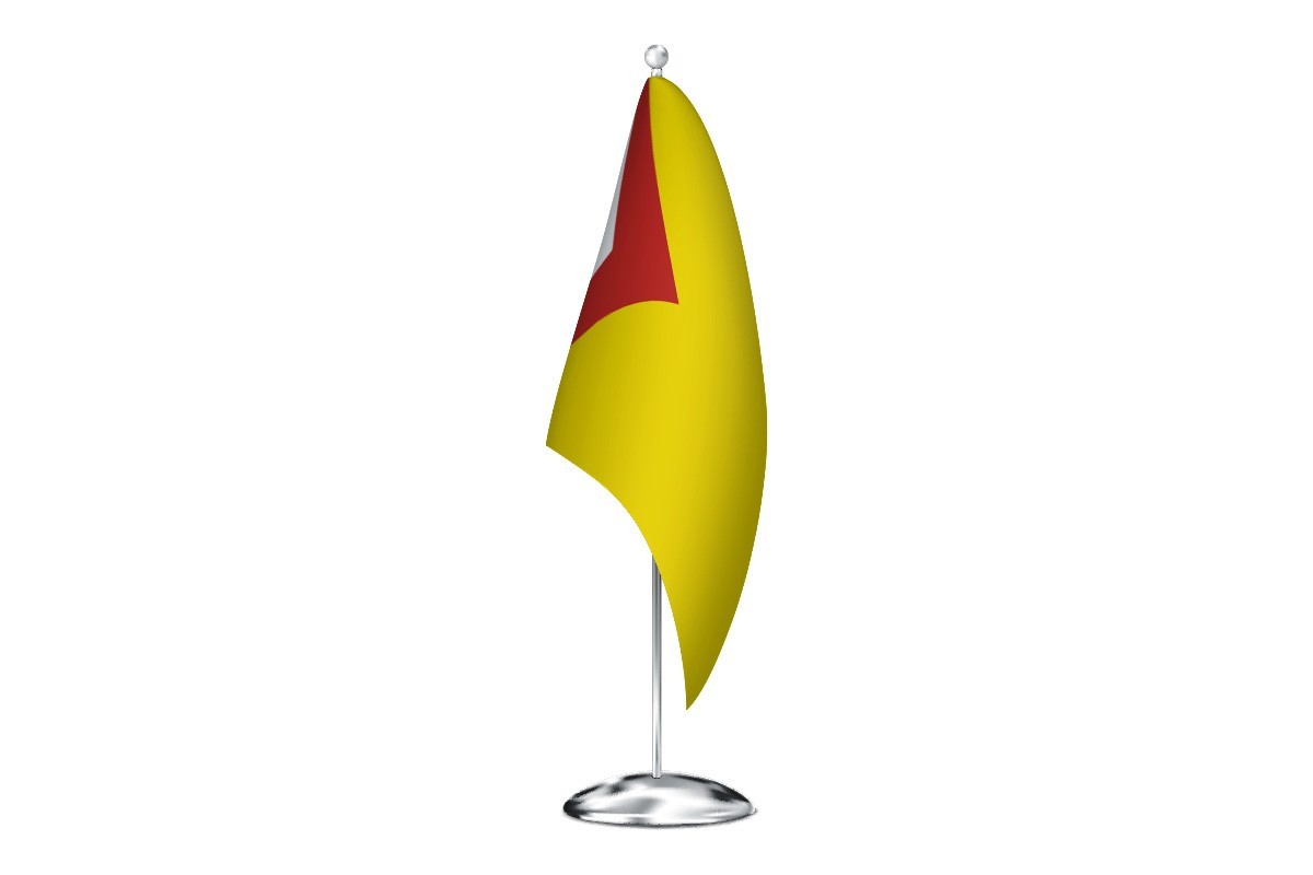 Bandera de despacho de Sacedón de alta calidad