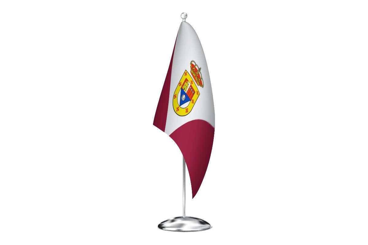 Bandera de despacho de Valdeconcha de alta calidad