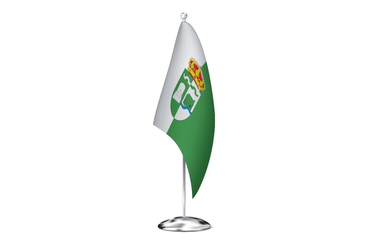 Bandera de despacho de Viana de Jadraque de alta calidad