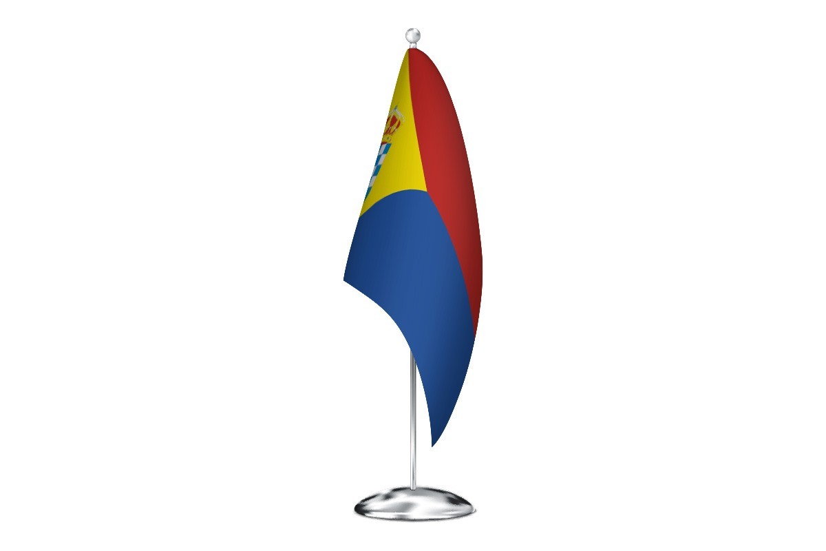 Bandera de despacho de Alcañizo de alta calidad