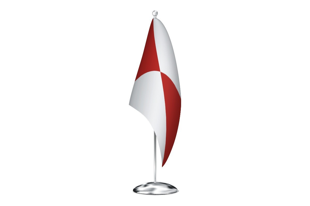 Bandera de despacho de Camarena de alta calidad