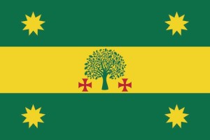 Bandera de Curtis de alta calidad para exterior 123