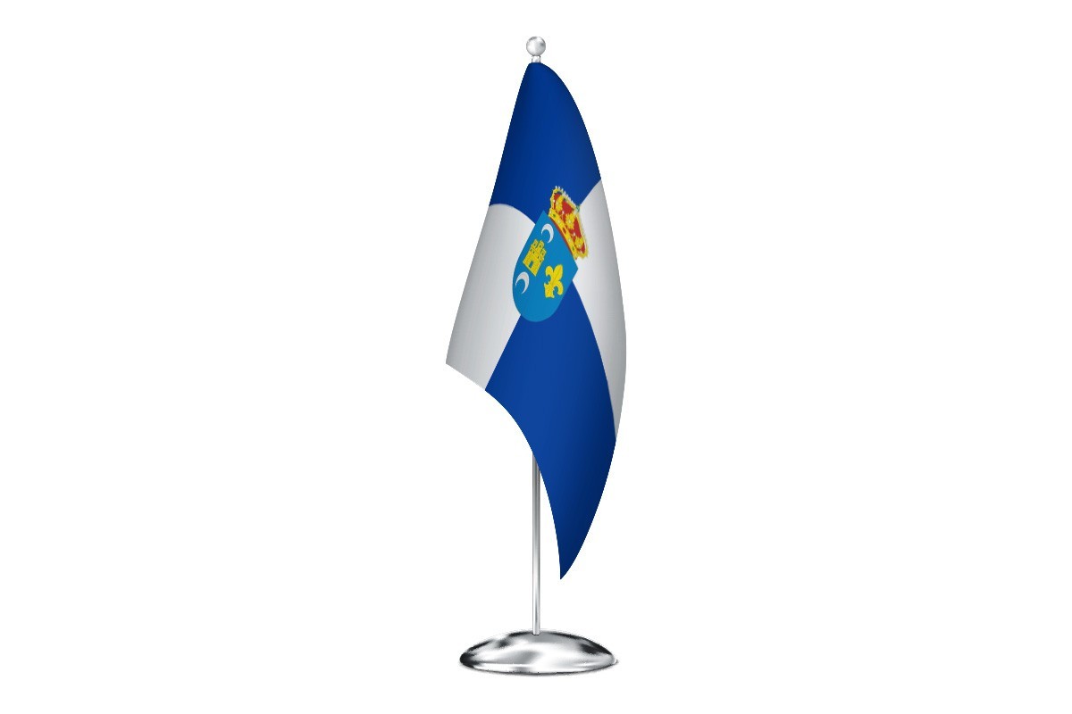 Bandera de despacho de Casarrubios del Monte de alta calidad