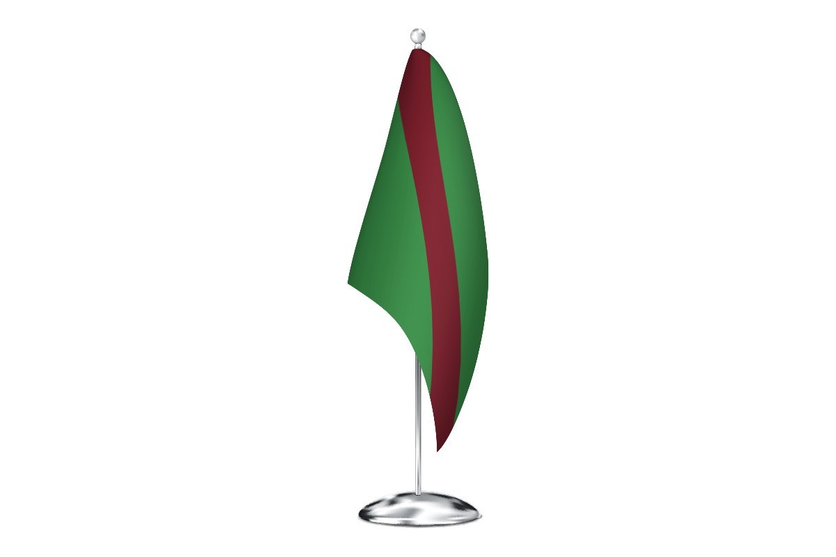 Bandera de despacho de San Pablo de los Montes de alta calidad