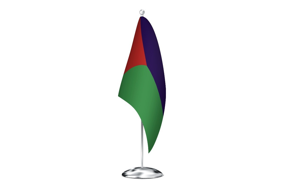 Bandera de despacho de Seseña de alta calidad