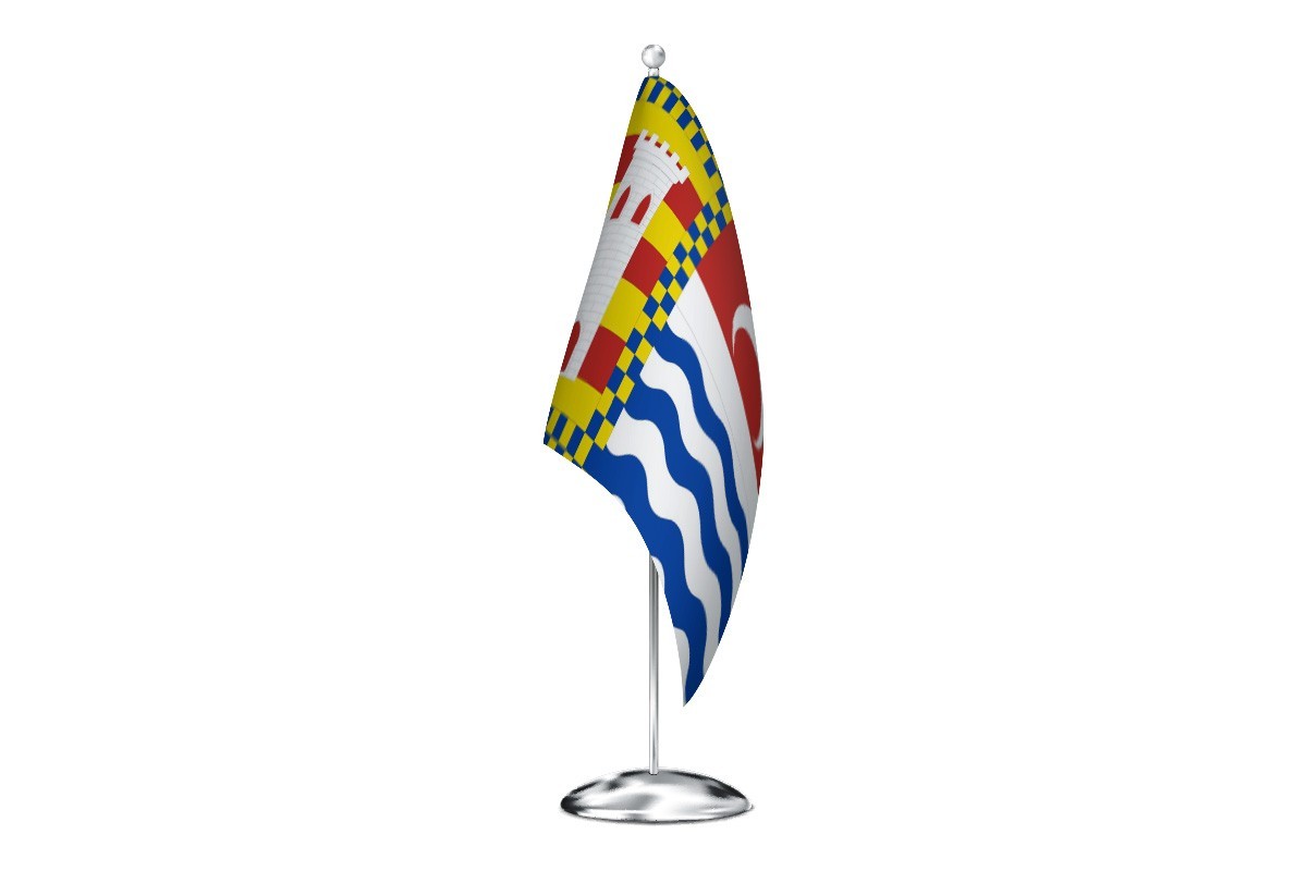Bandera de despacho de Torre de Esteban Hambrán de alta calidad