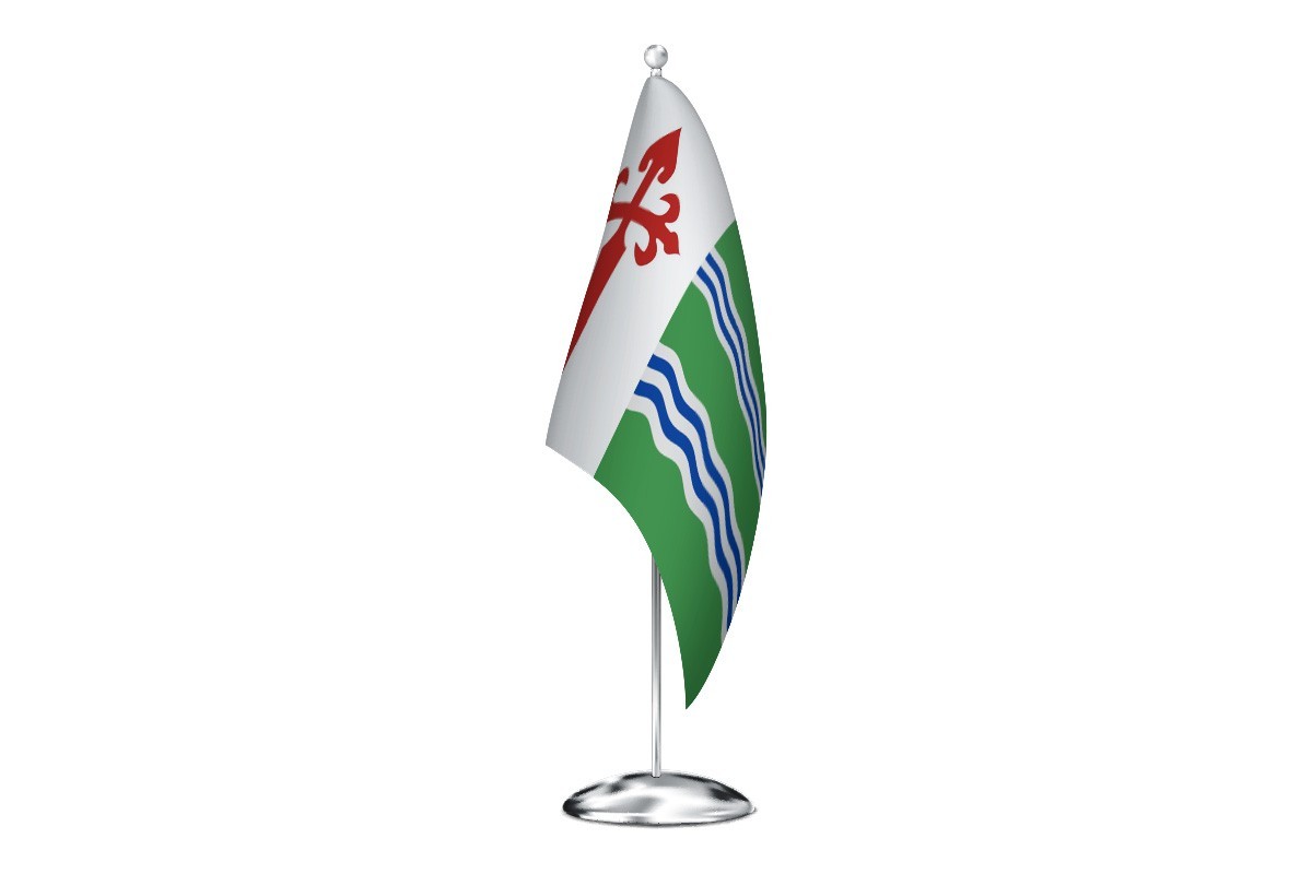 Bandera de despacho de Villa de Don Fadrique de alta calidad