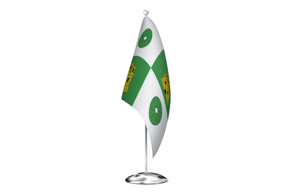 Bandera de despacho de Villamuelas de alta calidad