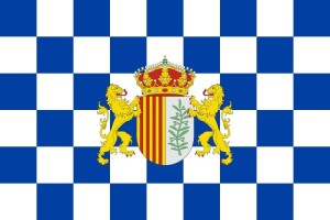 Bandera de despacho de Albelda de alta calidad