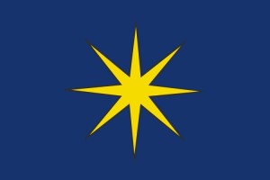 Bandera de despacho de Benasque de alta calidad